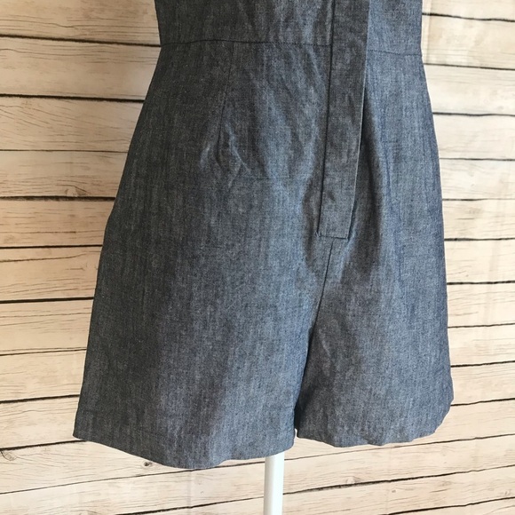 Guideboat Co. Denim Button Up Romper Size XS - Picture 7 of 9
